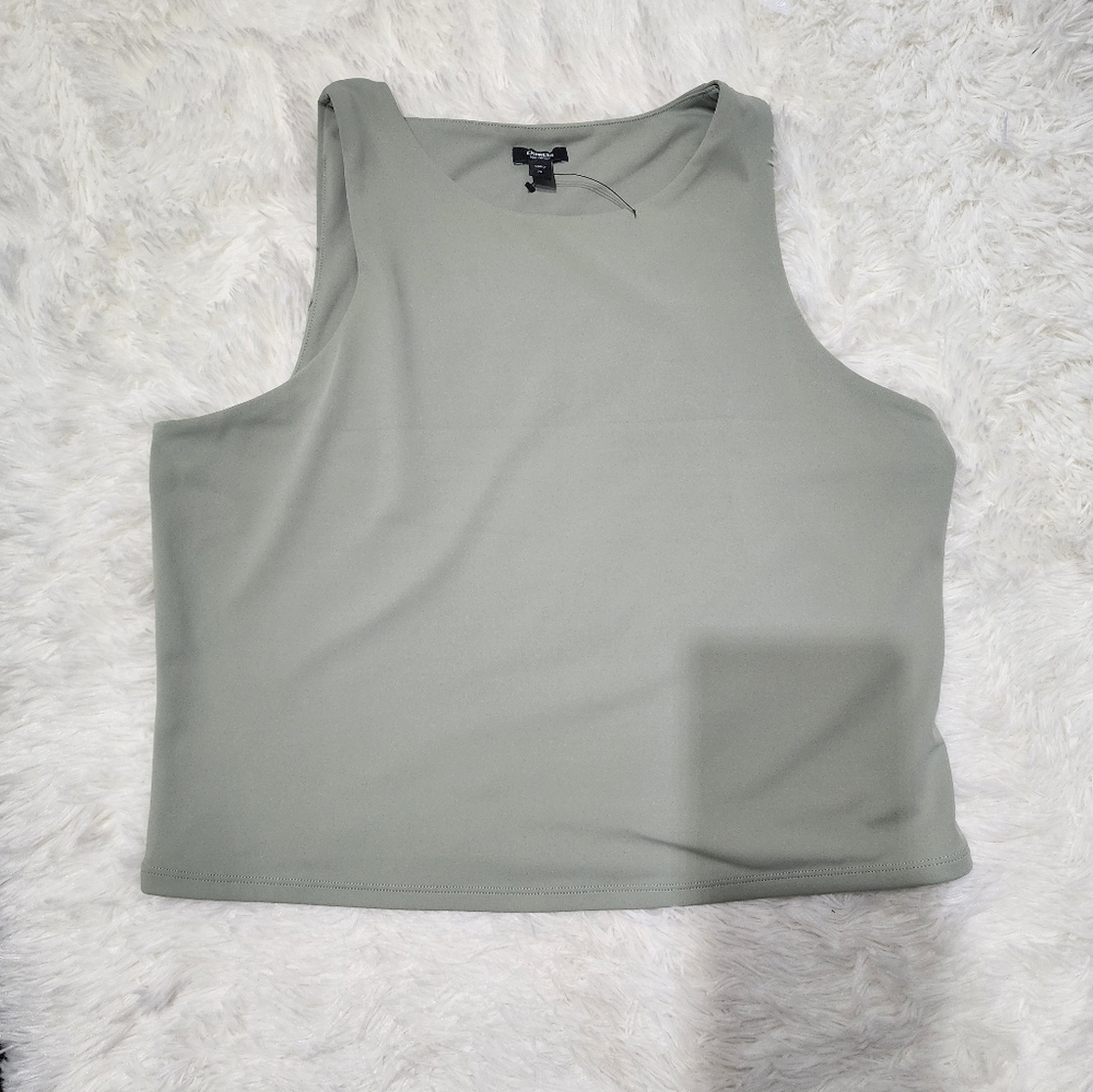 Sleek Gray Women's Tank Top